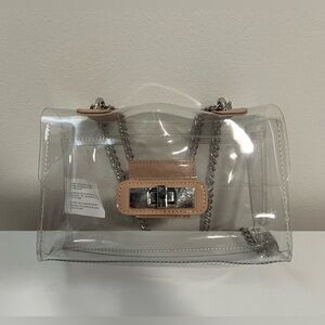 Steve Madden clear crossbody bag